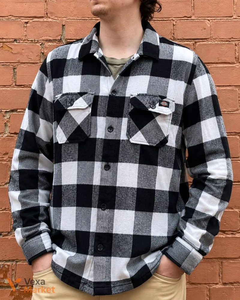 Dickies Flannel Shirt M — фото 2