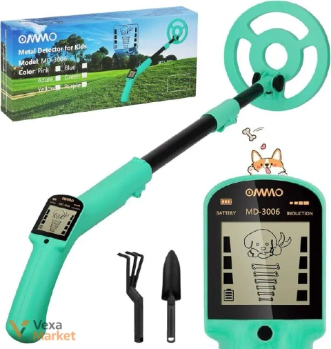 Дитячий металошукач OMMO MD-3006 бірюзовий