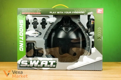 Дитячий військовий набір S.W.A.T. з шоломом та аксесуарами