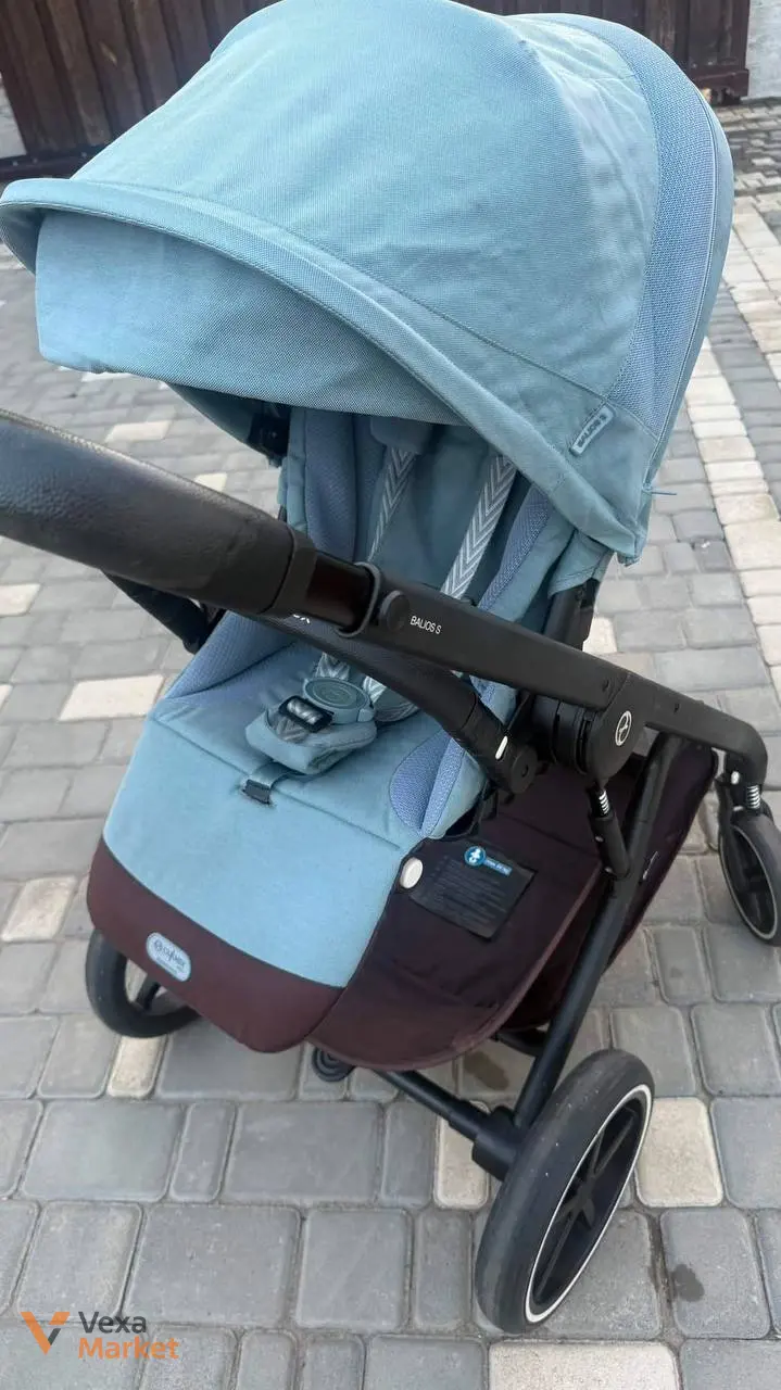 Дитячий візок Cybex Balios S Lux 3 в 1 Sky Blue — фото 6