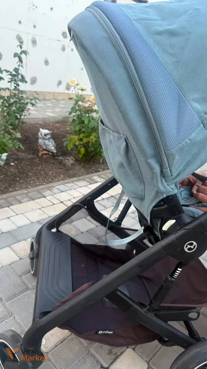 Дитячий візок Cybex Balios S Lux 3 в 1 Sky Blue — фото 7
