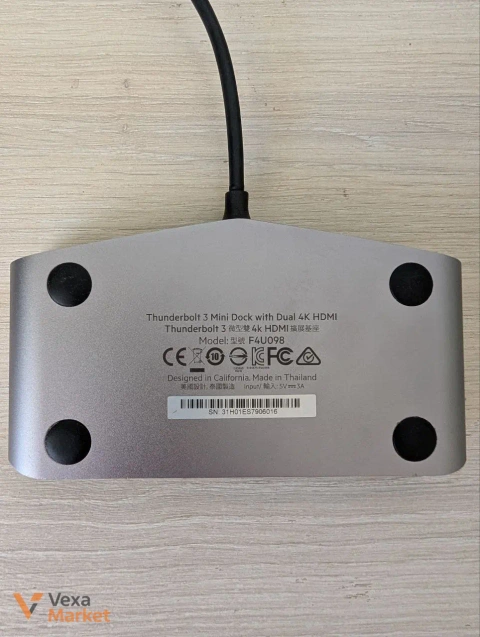 Док-станція Belkin Thunderbolt 3 Mini Dock F4U098