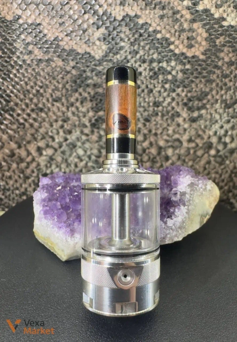 Drip tip titanium стабилизированное дерево + акрил