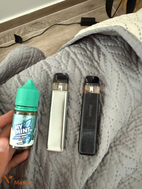 Два Vaporesso XROS 5 Mini и жидкость "My Mint" Cool Mint