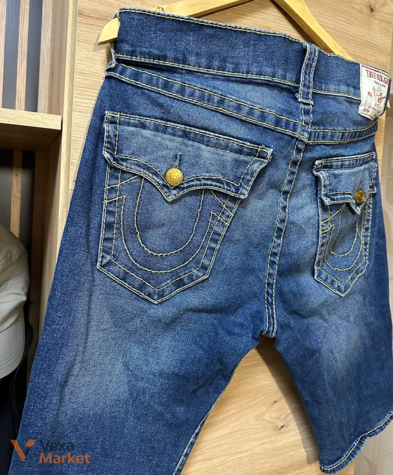 Джинсові шорти True Religion Розмір 34 — фото 5
