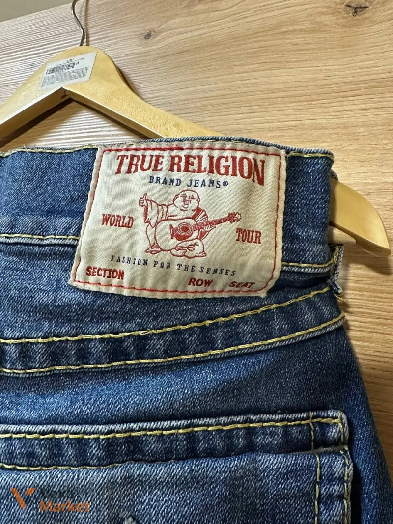 Джинсові шорти True Religion Розмір 34 — фото 7