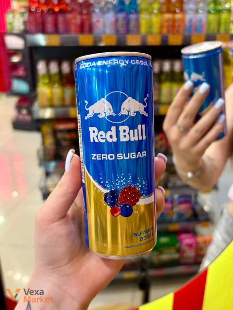 Енергетичний напій Red Bull Summer Berry / Blueberry and Blackcurrant Zero Sugar 250мл