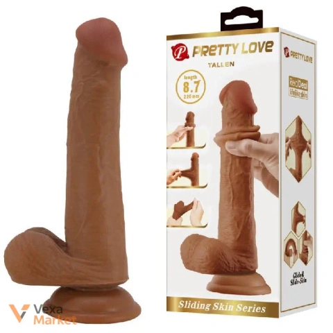 Фаллоімітатор Pretty Love TALLEN 220 мм на присосці