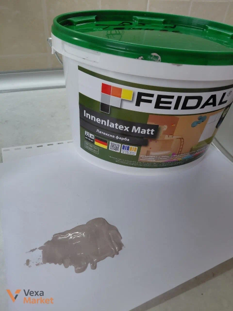 Фарба латексна матова Feidal Innenlatex Matt, 2.5 л