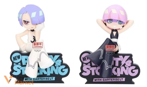 Фігурка Bandai New Panty & Stocking with Garterbelt, поліуретан, 12 см