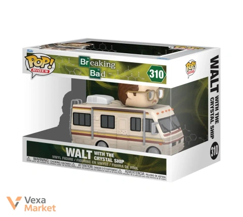 Фигурка Funko Pop! Rides Breaking Bad Walt with the Crystal Ship
