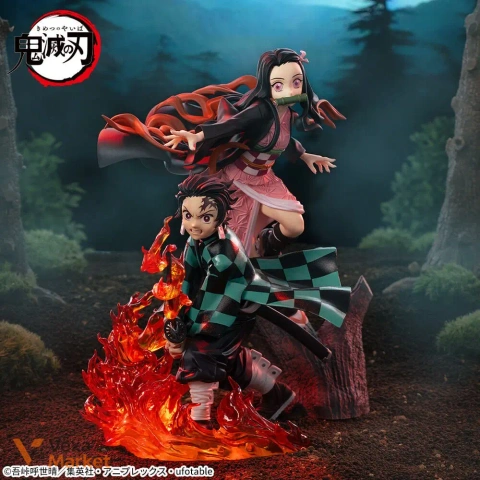 Фігурки Танджіро та Незуко Kimetsu no Yaiba від SEGA