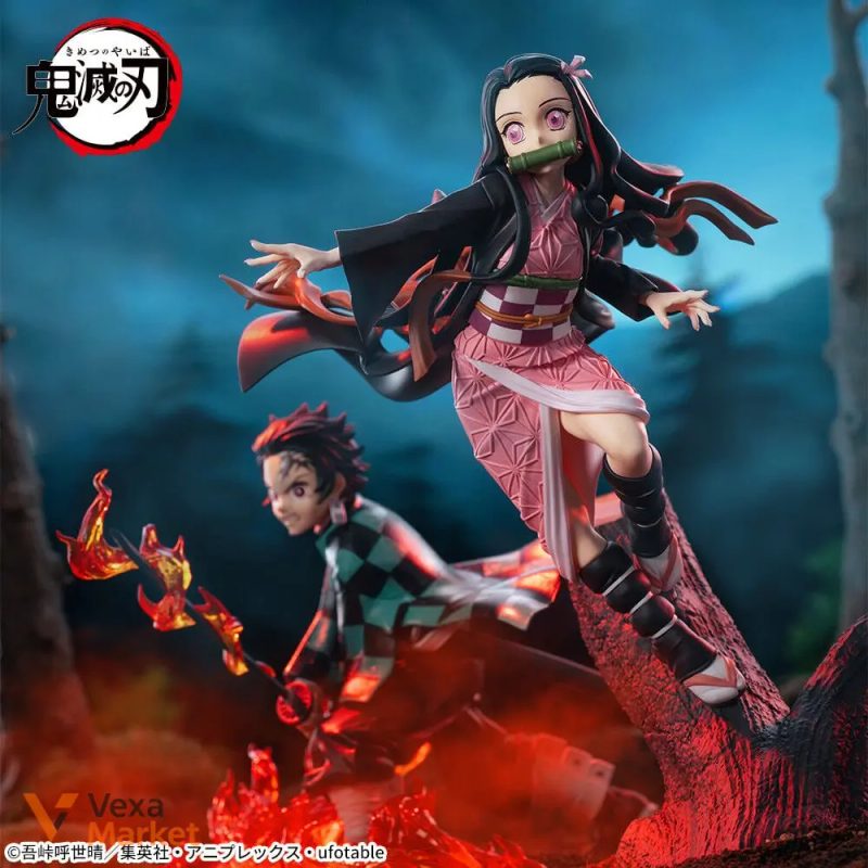 Фігурки Танджіро та Незуко Kimetsu no Yaiba від SEGA — фото 3
