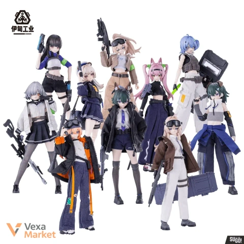 Фігурки войовничих дівчат Neo Eden Toys 18 см