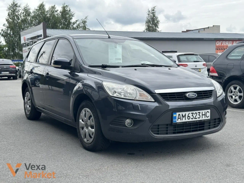 Ford Focus 2010 Дизель 1.6 л. Ручна / Механіка Передній Синій — фото 2