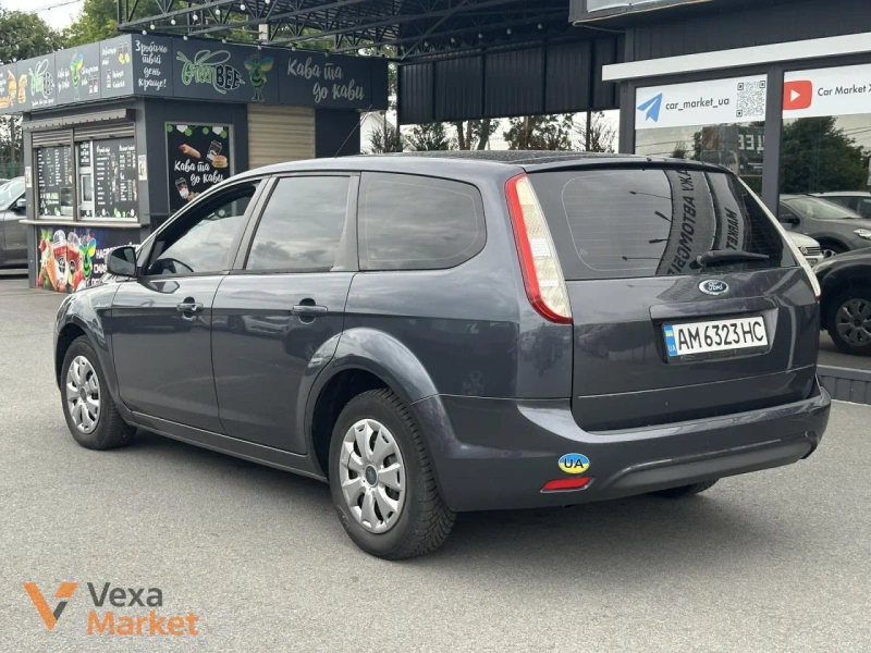 Ford Focus 2010 Дизель 1.6 л. Ручна / Механіка Передній Синій — фото 4