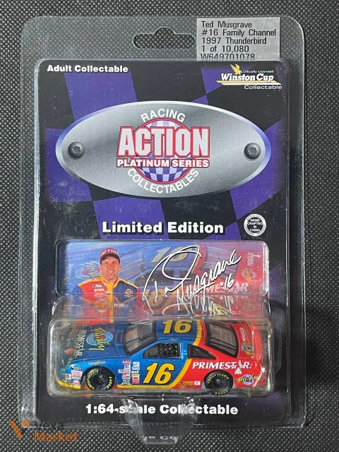 Ford Thunderbird #16 Ted Musgrave 1997 1:64 Scale Collectible