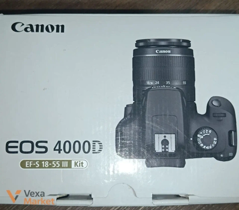 Фотоаппарат Canon EOS 4000D EF-S 18-55 III Kit