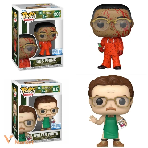 Funko Pop! Breaking Bad Gus Fring & Walter White