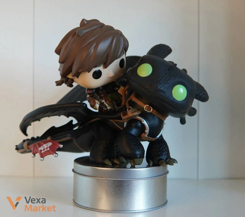 Funko Pop! Rides Hiccup with Toothless (Dragon 2) — фото 2