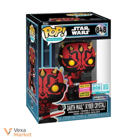 Funko Pop! Star Wars Darth Maul (Kyber Crystal) Limited Edition 848