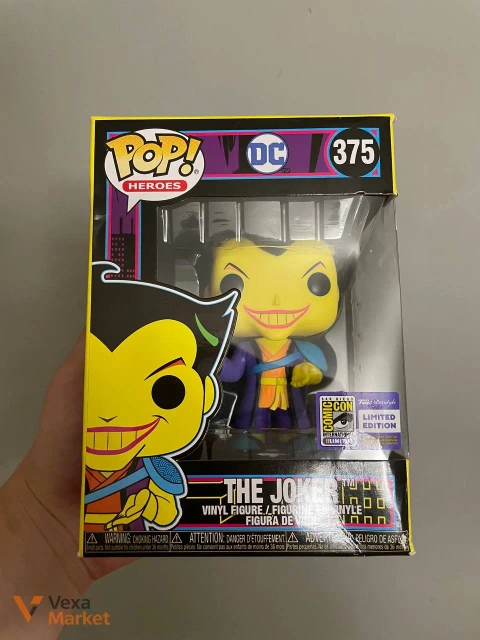Колекційна фігурка Funko Pop! Heroes DC «The Joker» No375, лімітована версія SDCC 2022