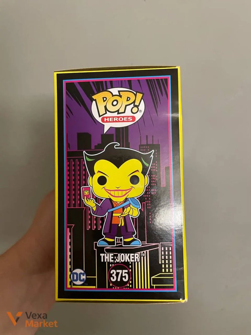 Колекційна фігурка Funko Pop! Heroes DC «The Joker» No375, лімітована версія SDCC 2022 — фото 3