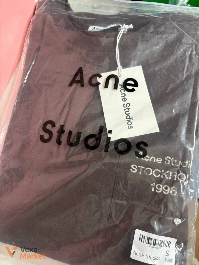 Футболка Acne Studios Oversize Унисекс — фото 6