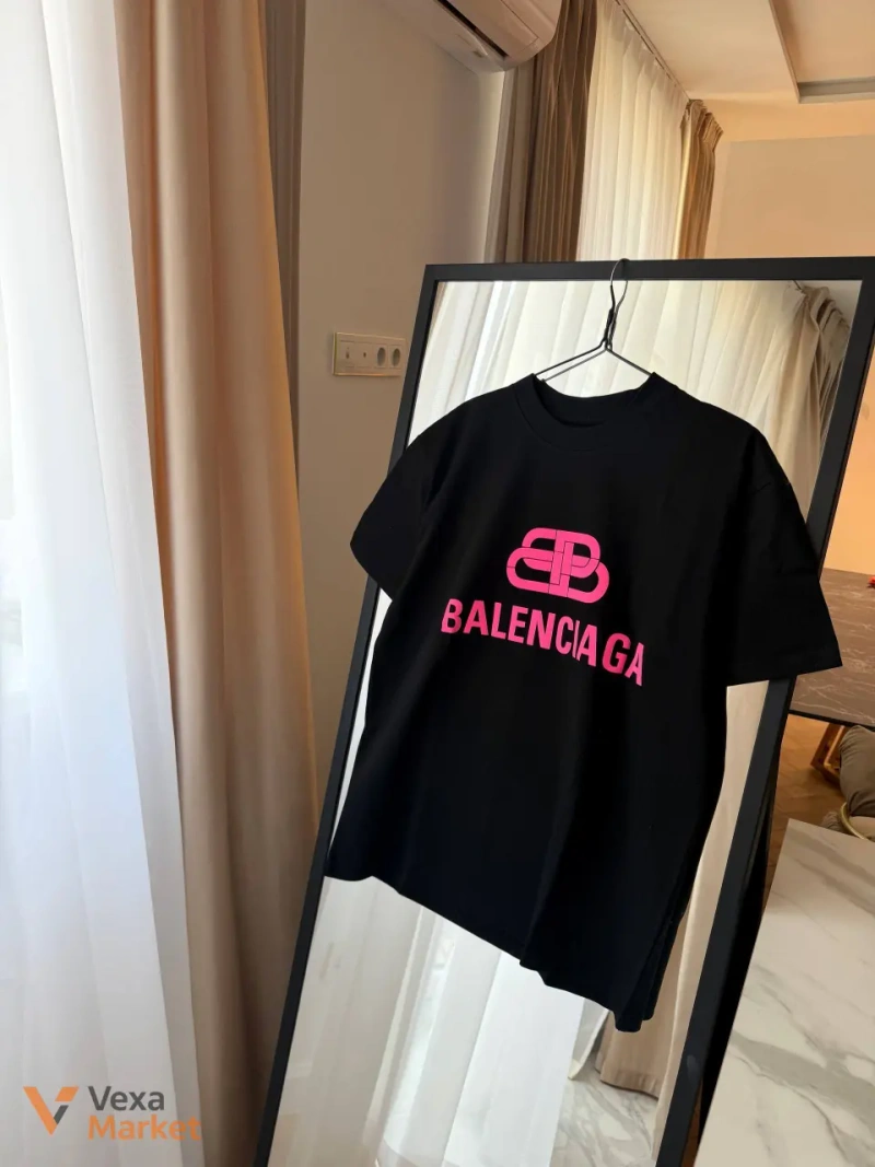Футболка Balenciaga чорна — фото 2