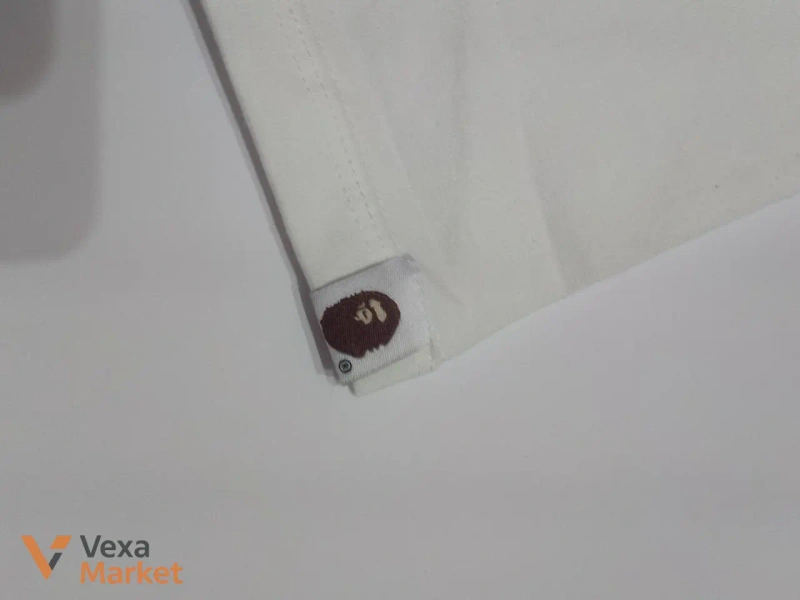 Футболка BAPE ABC Camo Milo On Big Ape Head біла XL (фактично L) — фото 2