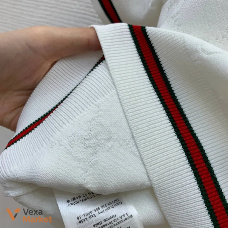 Футболка Gucci біла — фото 4
