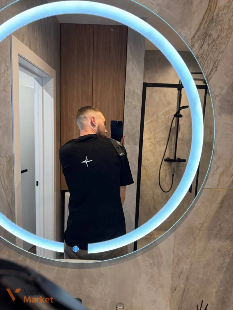 Футболка Stone Island чоловіча чорна — фото 2