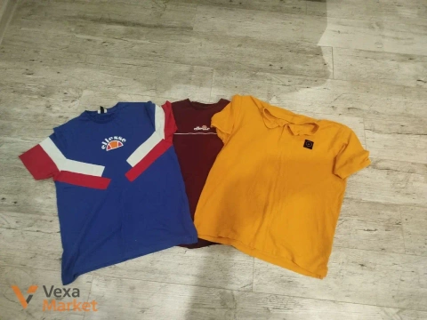 Футболки брендов Nike, TNF, Ellesse, Tommy Hilfiger, Marshal Artist