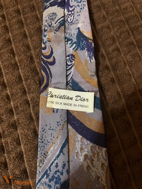 Галстук Christian Dior 100% Silk