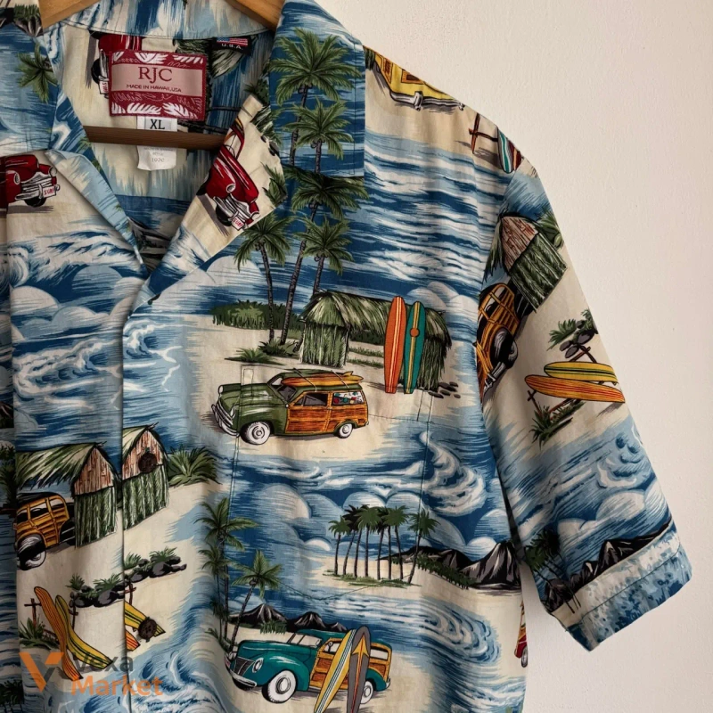 Гавайська сорочка RJC XL-XXL 100% Cotton — фото 2