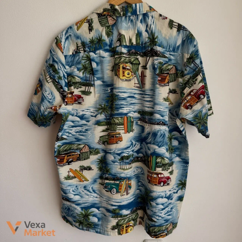 Гавайська сорочка RJC XL-XXL 100% Cotton — фото 6