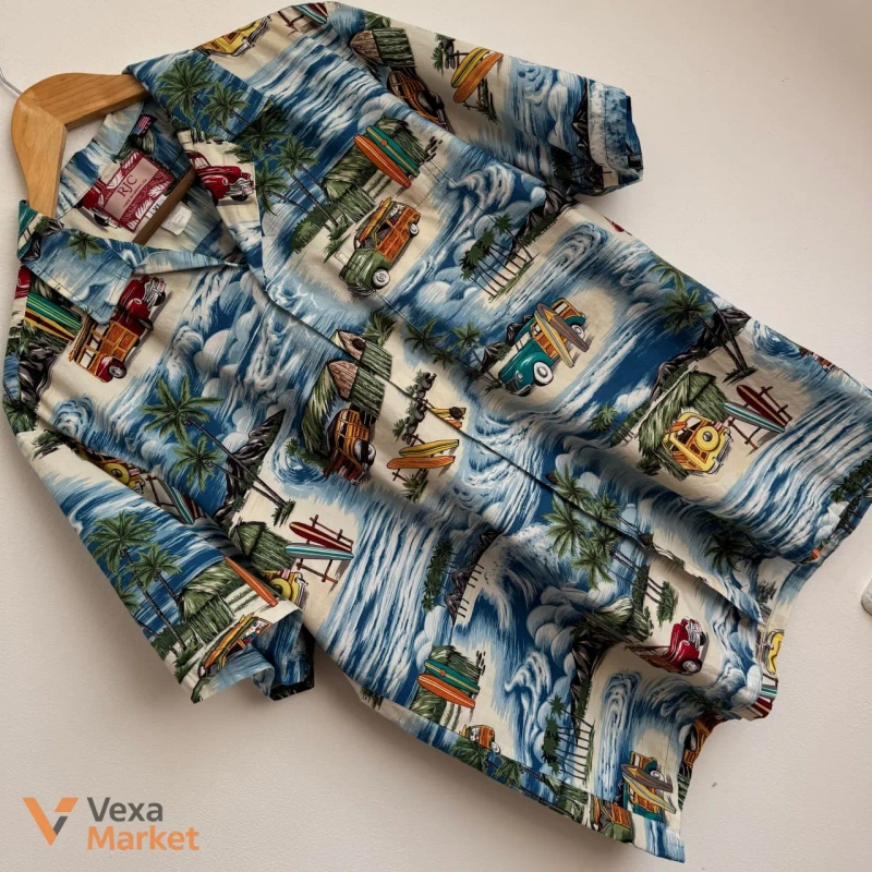 Гавайська сорочка RJC XL-XXL 100% Cotton — фото 7