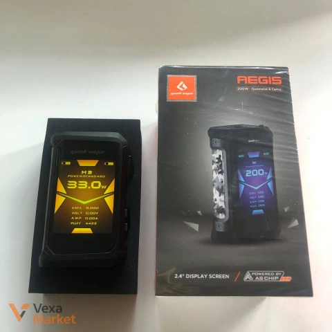 Geekvape Aegis X Gunmetal Camo 200W батарейний мод
