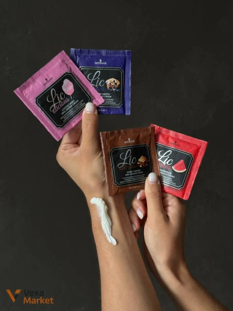 Гель для мінету Sensuva Lic-o-licious в саше