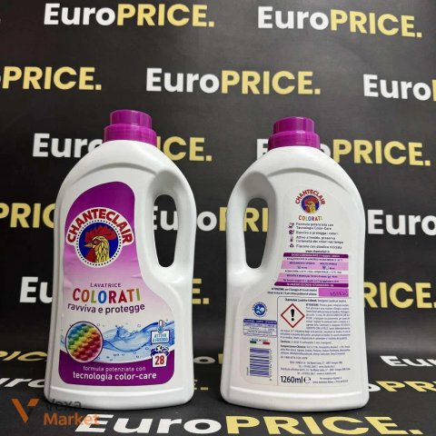 Гель для прання кольорових речей Chanteclair Colorati 1260 мл