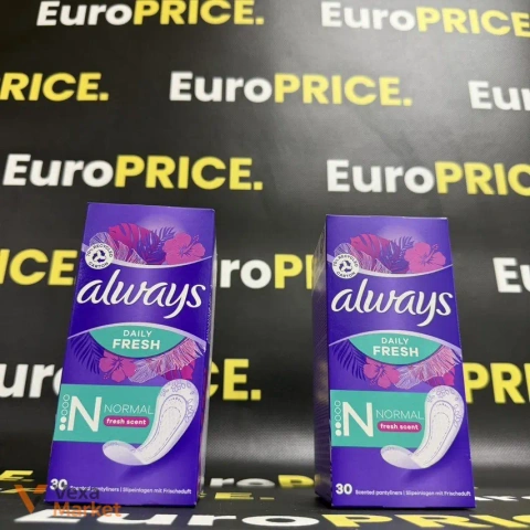 Гігієнічні прокладки Always Daily Fresh Normal (30 шт.)