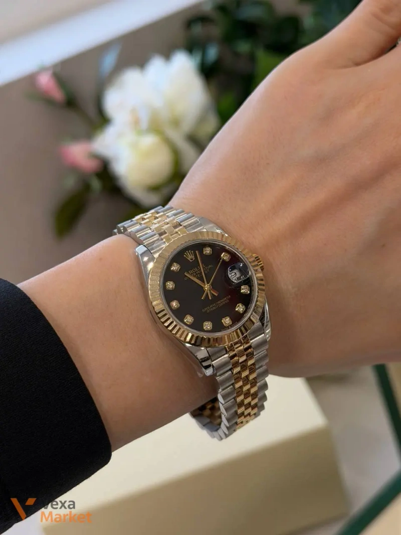 Годинник Rolex Premium сапфірове кришталь — фото 5