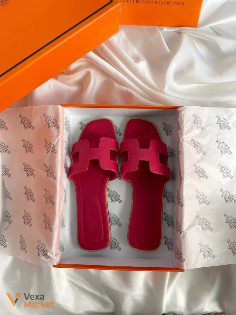 Hermes Oran фуксия женские сандалии