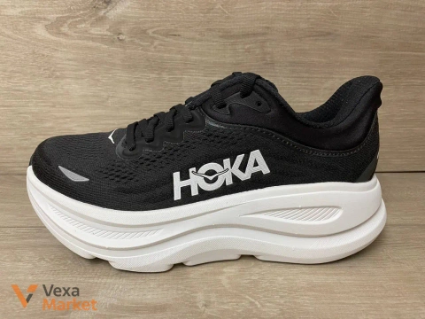 Hoka Bondi 9 Black/White