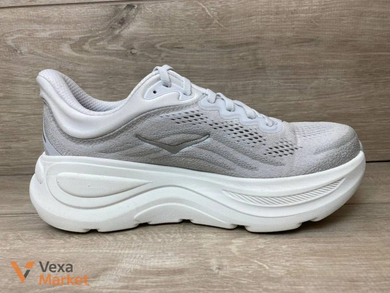 Hoka Bondi 9 кроссовки мужские/женские серые — фото 2