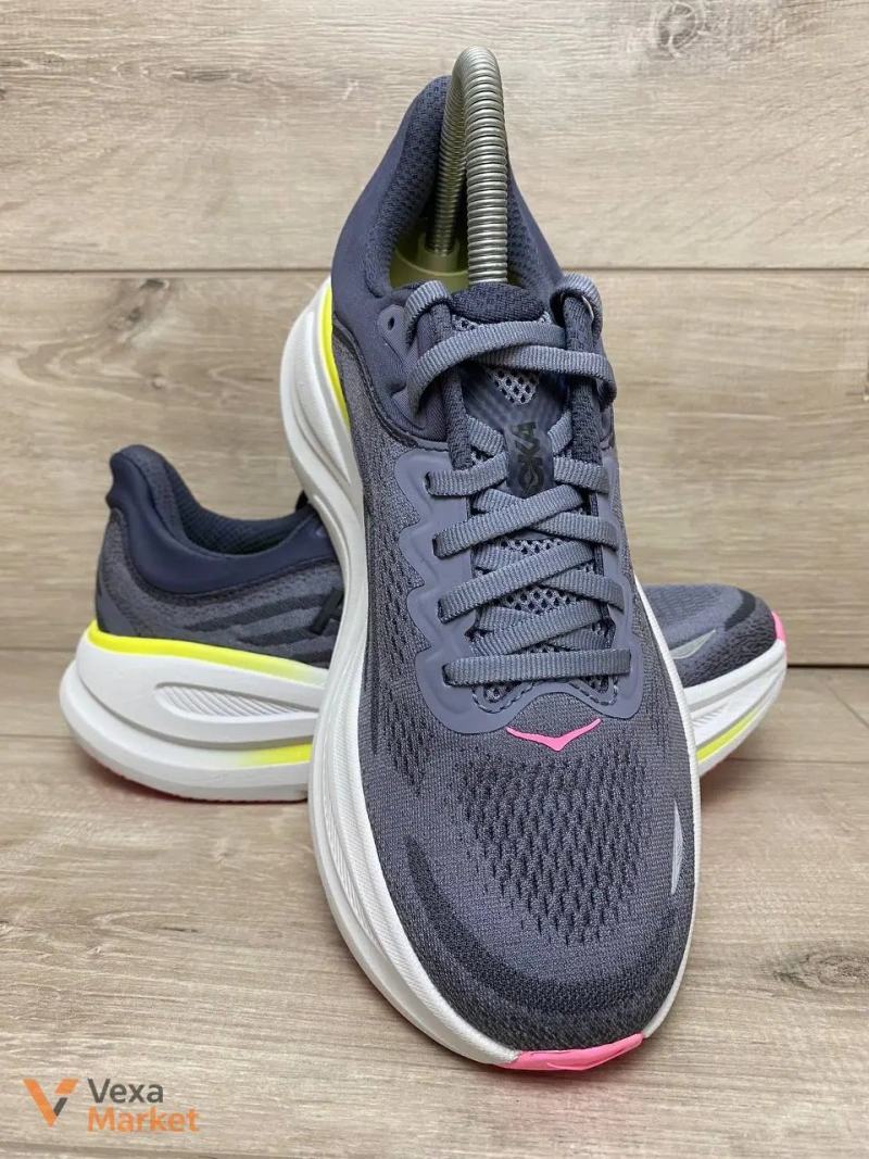 Hoka Bondi 9, Розмір 39, 24.5см, Сірий — фото 4