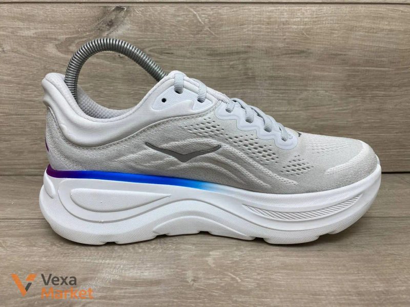 Hoka Bondi 9 White / Violet / Blue — фото 2