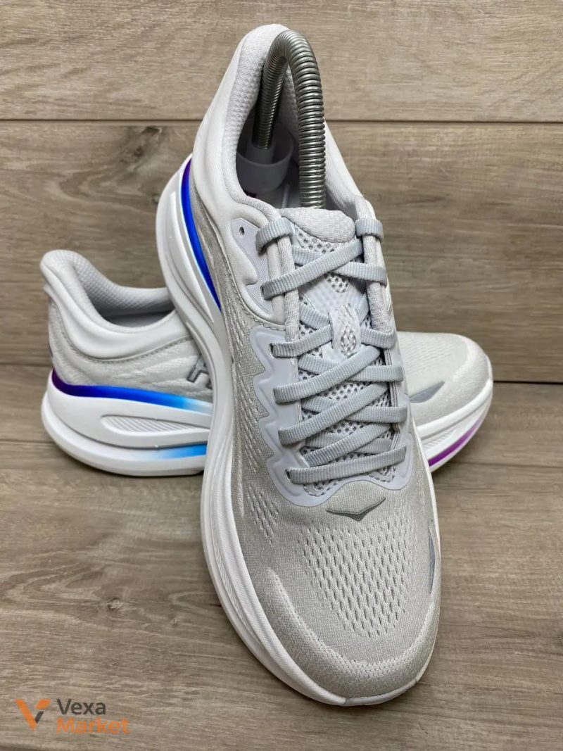 Hoka Bondi 9 White / Violet / Blue — фото 3