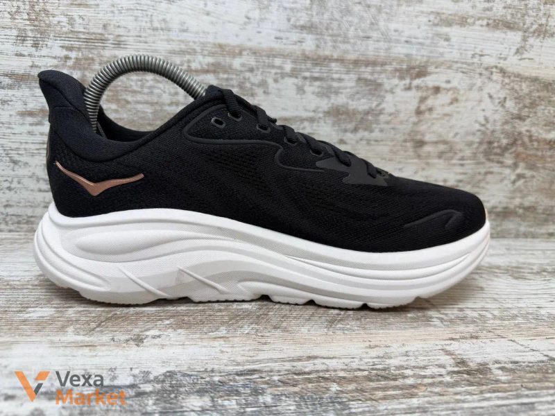 Hoka Clifton 10 Black / Rose Gold — фото 2