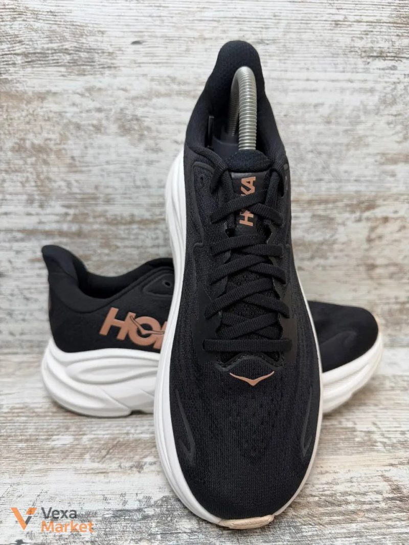 Hoka Clifton 10 Black / Rose Gold — фото 4